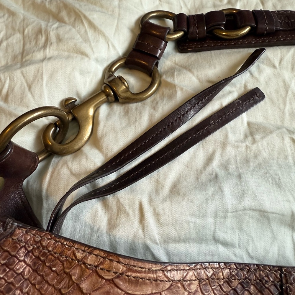 Coach Bleecker Limited Edition python embossed le… - image 3